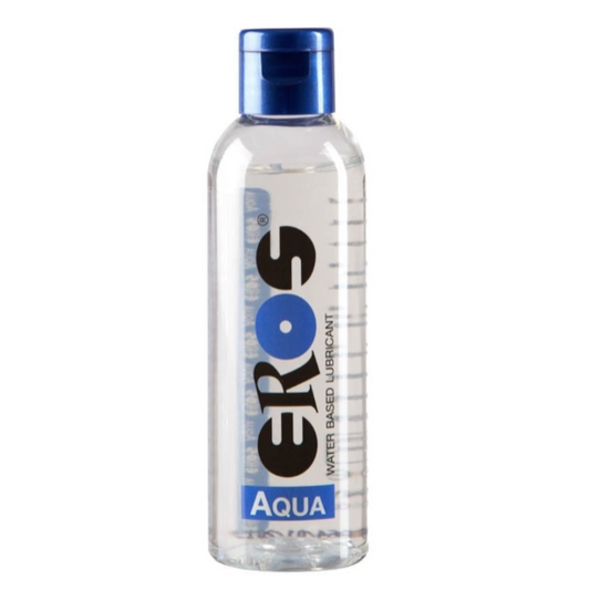 Lubrifiant pe bază de apă Eros Aqua 50ml | Fără miros, ideal pentru cupluri și jucării intime