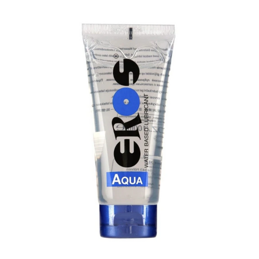 Lubrifiant pe bază de apă Eros Aqua 200ml | Fără miros, ideal pentru cupluri și jucării intime