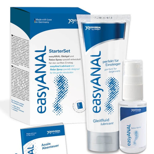 easyANAL Starterset – Kit Gel + Spray pentru Sex Anal, 80ml + 30ml