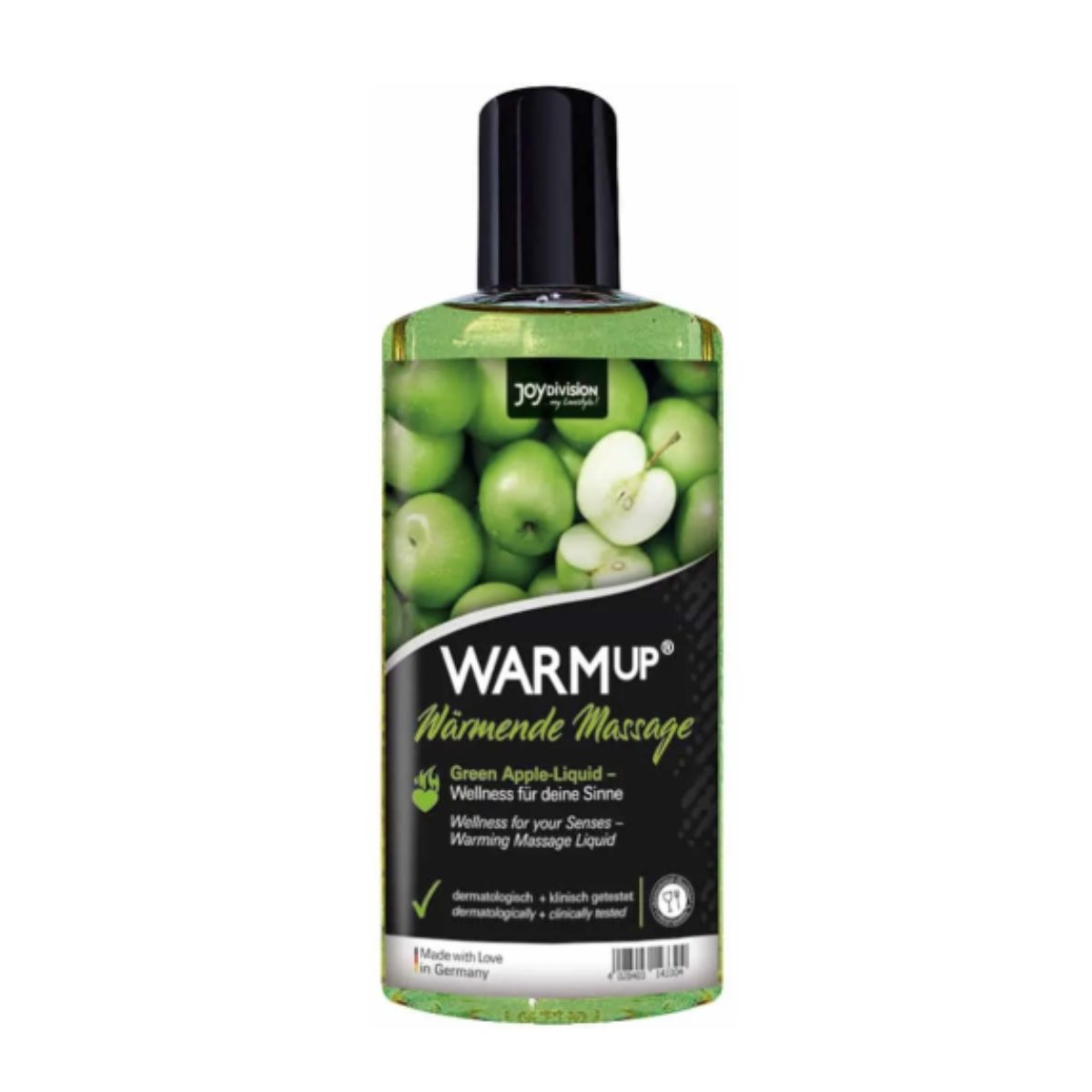 Ulei de masaj WARMup Măr Verde – efect de încălzire, aromă fresh, 150ml