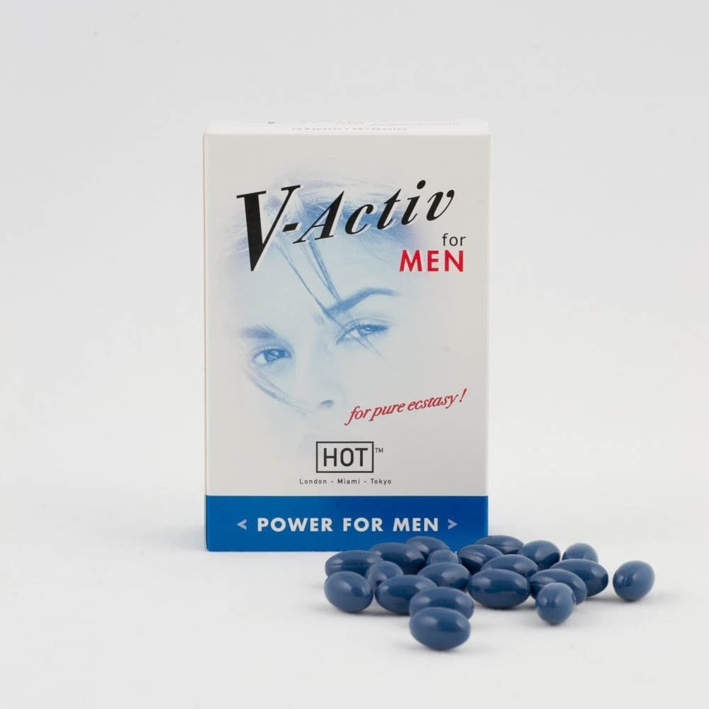 Capsule potență și energie V-Activ pentru bărbați – 20 bucăți