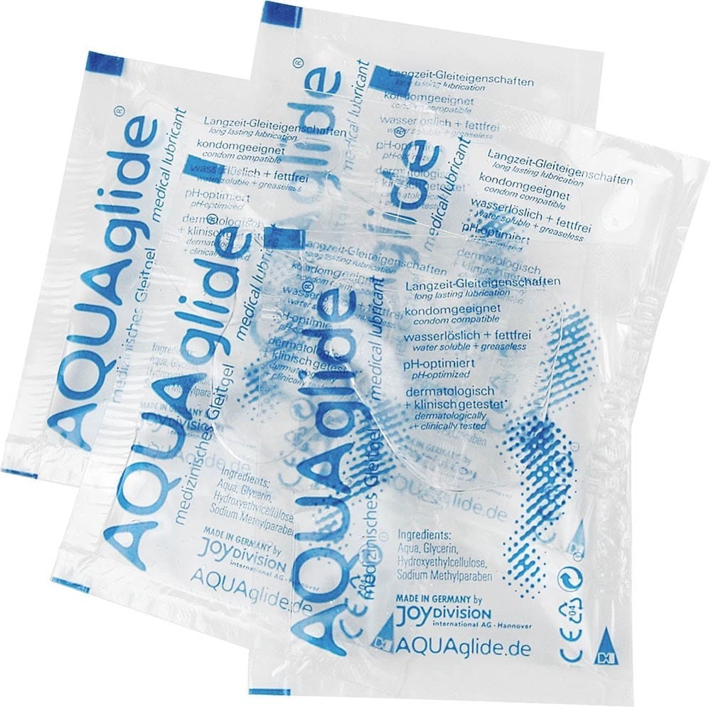 AQUAglide – Lubrifiant pe bază de apă 3ml (plic)