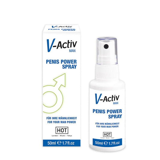 Spray pentru erecție HOT V-Activ Penis Power – 50ml