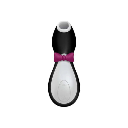 Stimulator clitoris Satisfyer Pro Penguin, cu unde de presiune și 11 moduri, negru
