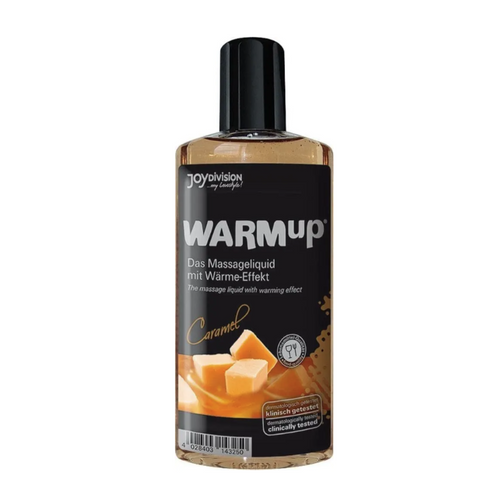 Ulei de masaj WARMup Caramel – efect de încălzire, aromă dulce, 150ml