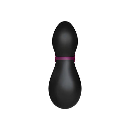 Stimulator clitoris Satisfyer Pro Penguin, cu unde de presiune și 11 moduri, negru