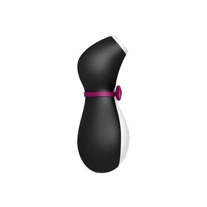 Stimulator clitoris Satisfyer Pro Penguin, cu unde de presiune și 11 moduri, negru