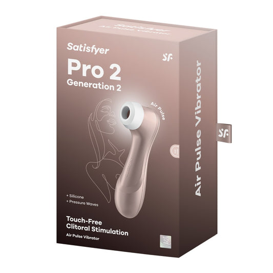 Satisfyer Pro 2 Generation 2 – Stimulator clitoridian cu tehnologie Air Pulse, 11 moduri, waterproof