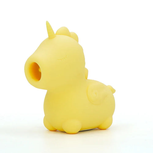 Unihorn Bean Blossom – Vibrator Clitoridian Unicorn, Rezistent la Apă, 10 Vibrații