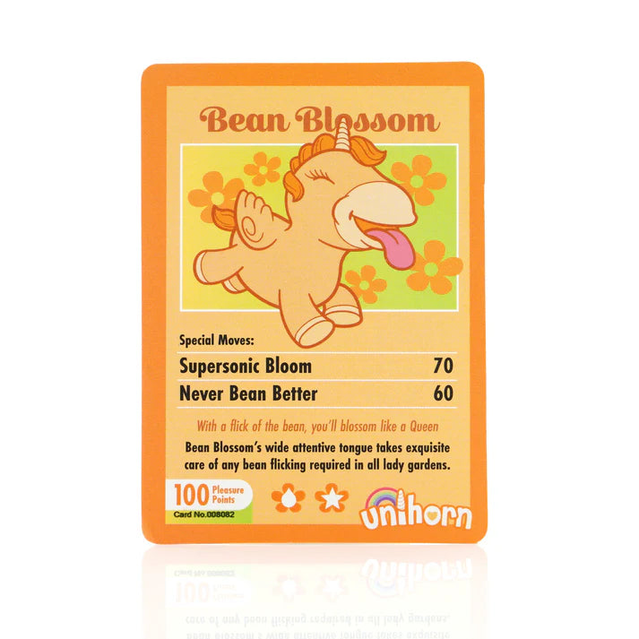 Unihorn Bean Blossom – Vibrator Clitoridian Unicorn, Rezistent la Apă, 10 Vibrații
