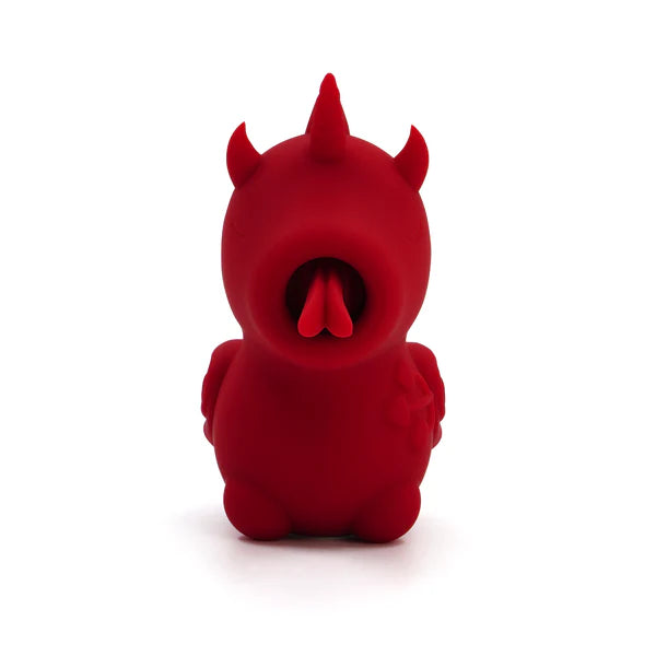 Unihorn Blaze Diablo – Vibrator Clitoridian Unicorn, Rezistent la Apă, 10 Vibrații