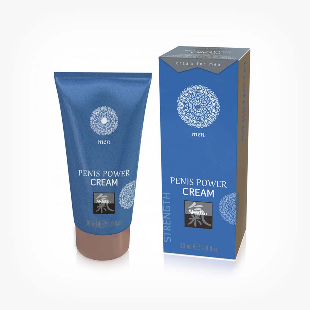 Crema SHIATSU Penis Power 30 ml – pentru erecții puternice și întârzierea ejaculării