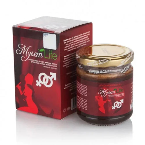 Magiun afrodisiac Mysem Life, 240g – pentru potență masculină și stimulare feminină, cu plante și miere