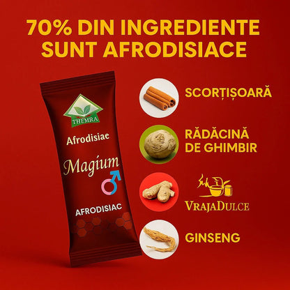 Magiun afrodisiac, 12 plicuri, Themra - VrajaDulce.ro